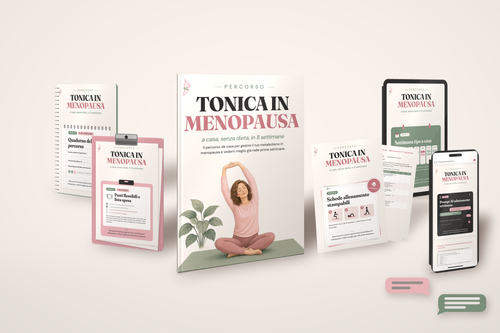 Percorso Tonica in Menopausa – guida e 5 bonus in PDF